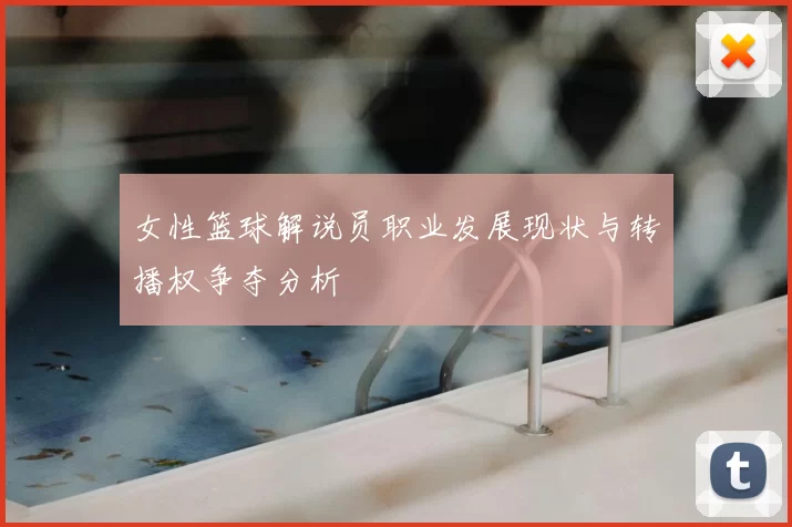 女性篮球解说员职业发展现状与转播权争夺分析