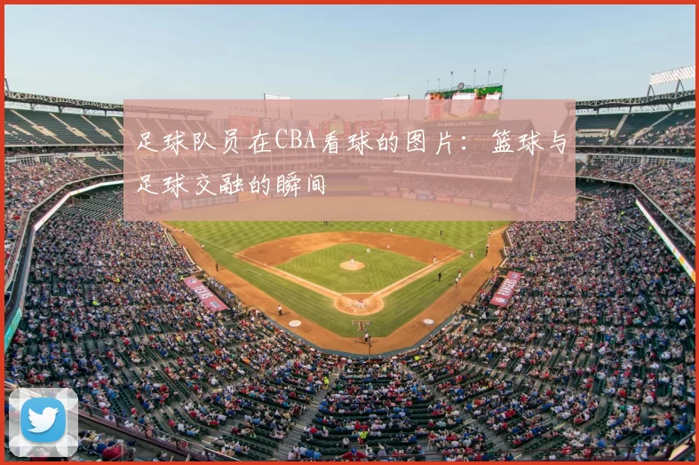 足球队员在CBA看球的图片：篮球与足球交融的瞬间